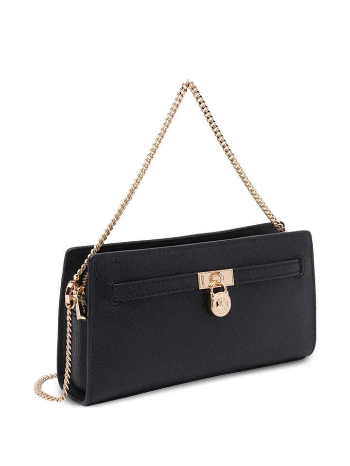 Michael Michael Kors Leather Shoulder Bag — Same as shown — Size One Size — Back View