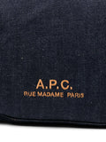 Apc Denim Shoulder Bag — Same as shown — Size One Size — Top View