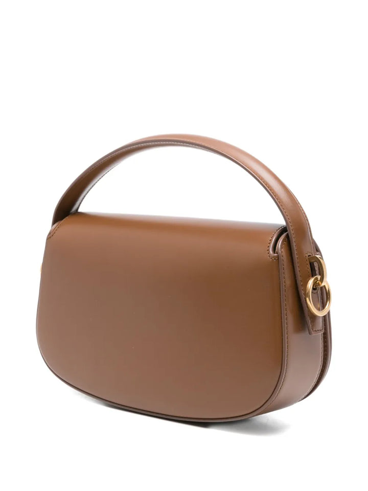 Saint Laurent Leather Shoulder Bag — Same as shown — Size One Size — Side View