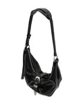 Marge Sherwood Medium Buckle Fastening Crescent Shoulder Bag — Same as shown — Size One Size — Top View