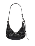 Marge Sherwood Medium Buckle Fastening Crescent Shoulder Bag — Same as shown — Size One Size — Back View