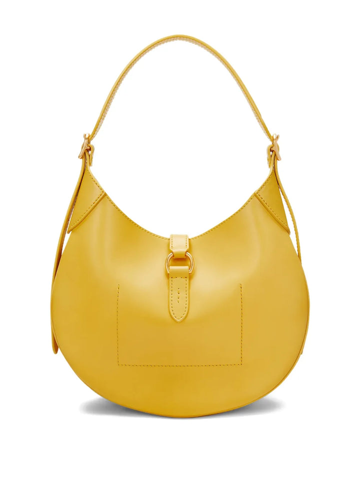 Polo Ralph Lauren Calfskin Shoulder Bag — Same as shown — Size One Size — Back View