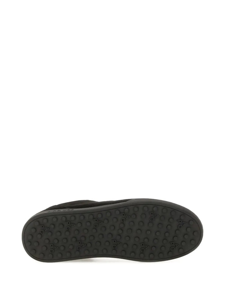 A.P.C. Lace-Up Sneakers — Black — Size US M 11 - US W 12.5 — Detail View