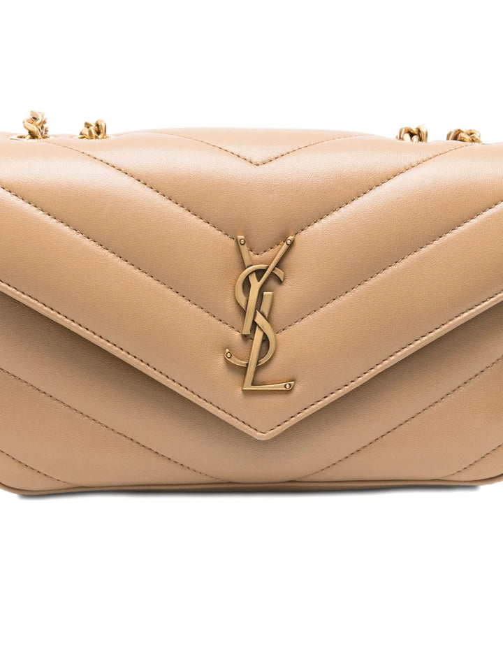 Saint Laurent Small Loulou Matelasse Shoulder Bag — Same as shown — Size One Size — Top View