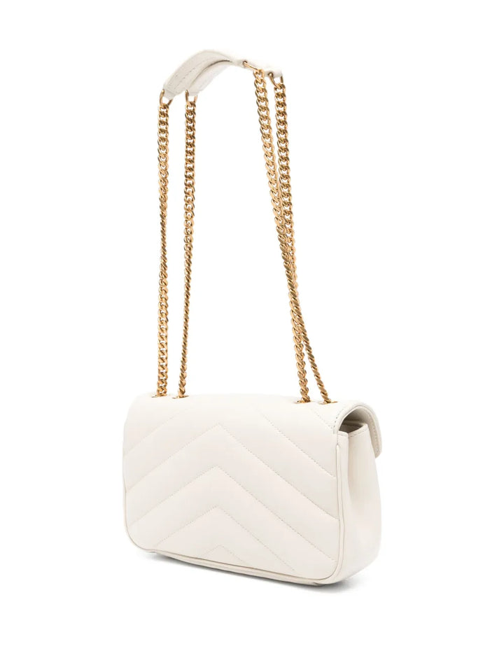 Saint Laurent Small Loulou Chain Shoulder Bag — Same as shown — Size One Size — Back View