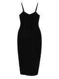 Rohe Sculptural Double Face Dress — Black — Size XS — Front View