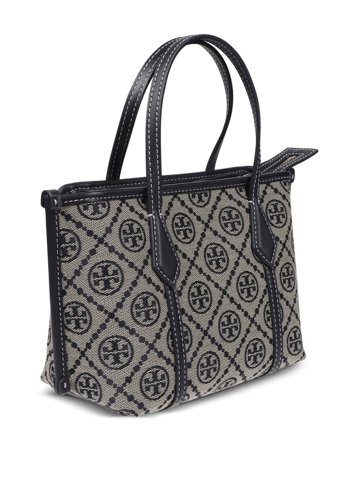 Tory Burch Perry Monogram Tote Bag — Same as shown — Size One Size — Back View