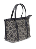 Tory Burch Perry Monogram Tote Bag — Same as shown — Size One Size — Back View