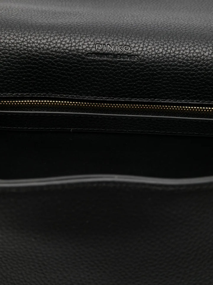 Pinko Love One Leather Shoulder Bag — Same as shown — Size One Size — Detail View