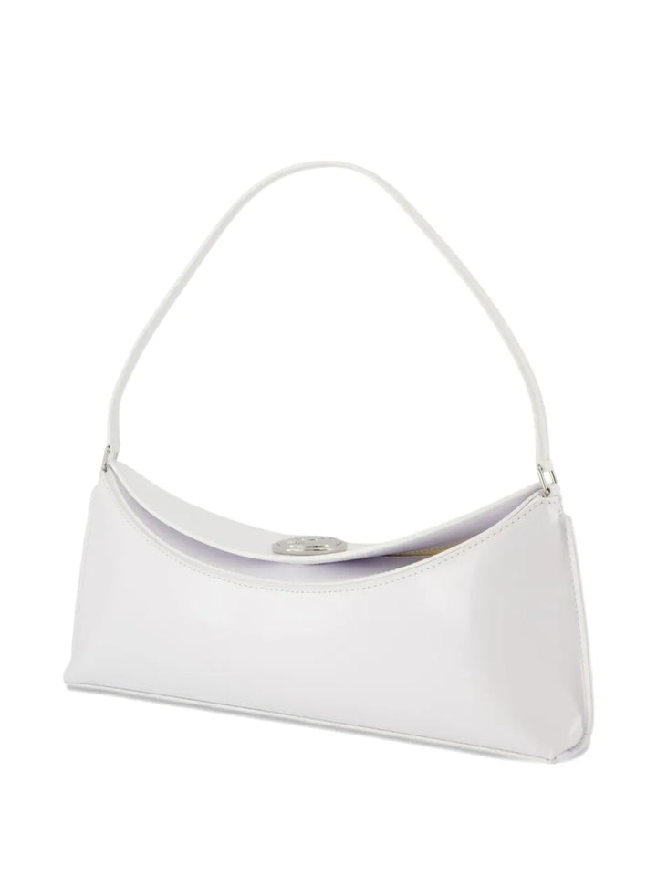 Jacquemus Le Calisso Patent Leather Shoulder Bag — Same as shown — Size One Size — Side View
