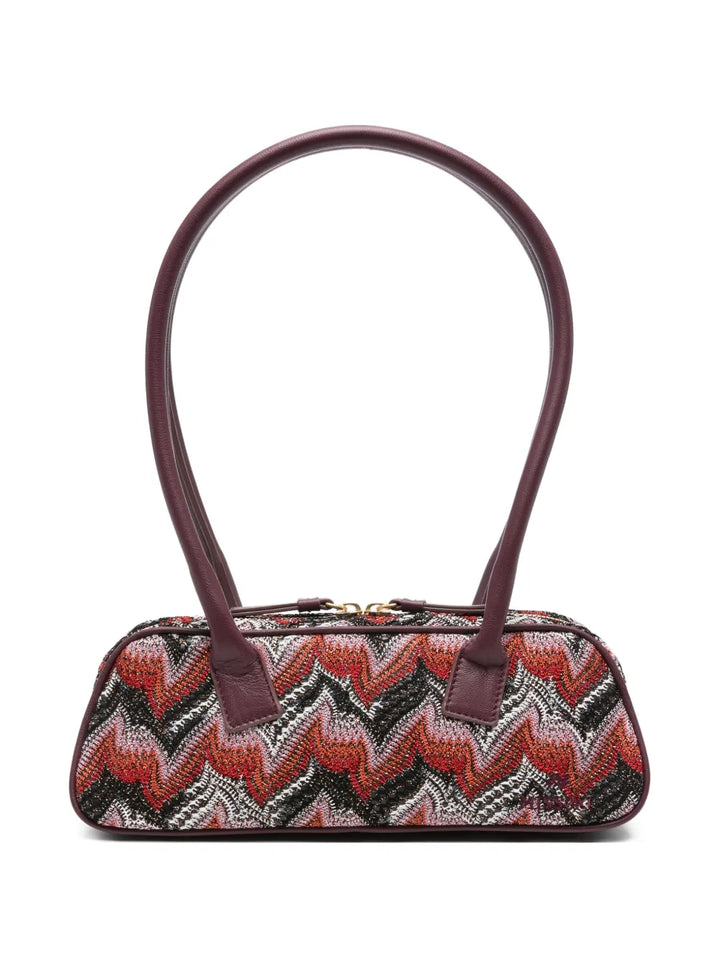 Missoni Zigzag Pattern Shoulder Bag — Same as shown — Size One Size — Front View