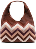 Missoni Chevron Pattern Shoulder Bag — Same as shown — Size One Size — Front View