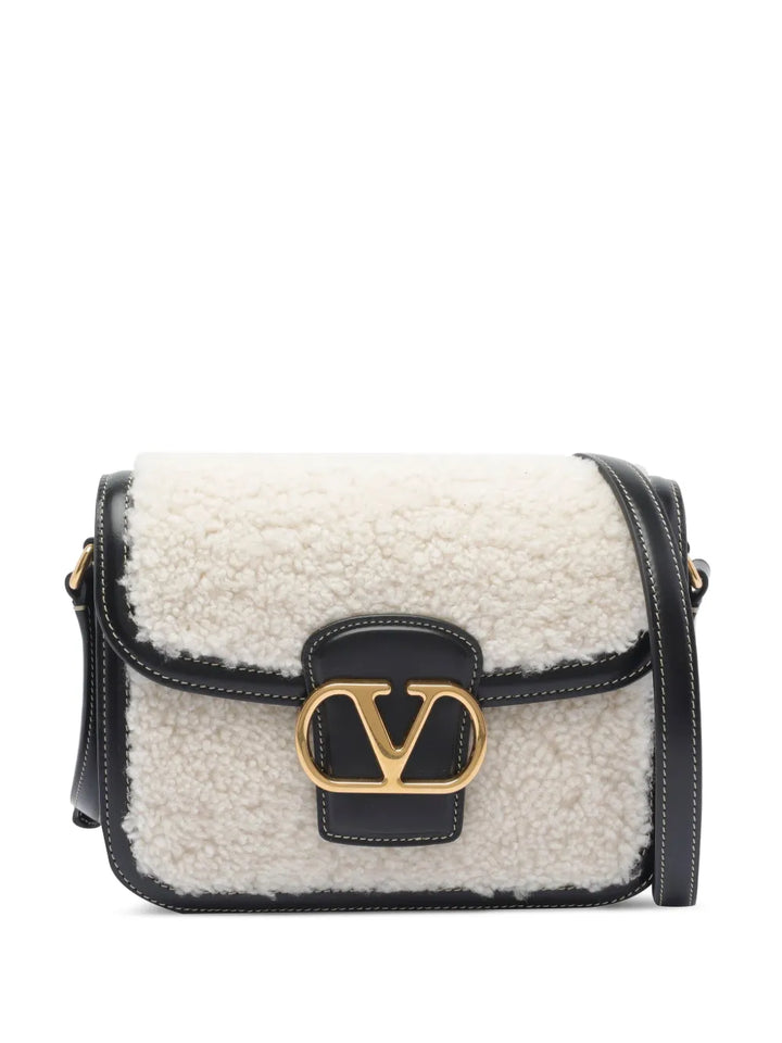 Valentino Garavani 9 To 5 Leather Shoulder Bag — Same as shown — Size One Size — Front View