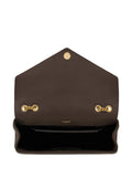 Saint Laurent Loulou Large Chevron Chain Shoulder Bag — Same as shown — Size One Size — Top View