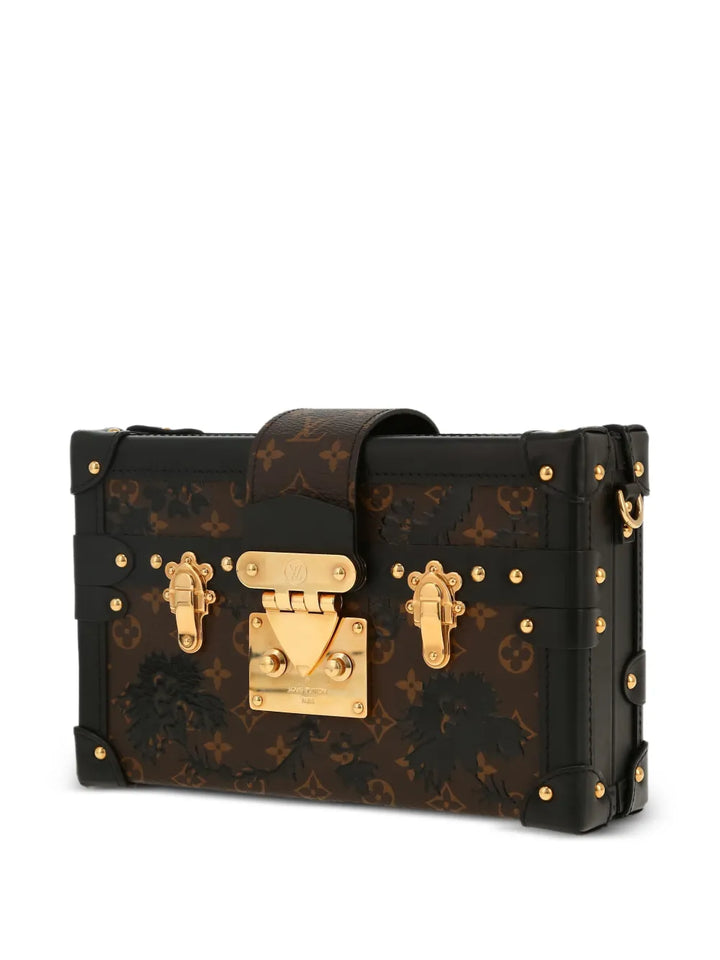 Louis Vuitton Pre Owned Petite Malle Monogram Shoulder Bag — Same as shown — Size One Size — Detail View