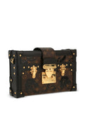 Louis Vuitton Pre Owned Petite Malle Monogram Shoulder Bag — Same as shown — Size One Size — Back View