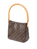 Louis Vuitton Pre Owned Monogram Canvas Top Handle Shoulder Bag — Same as shown — Size One Size — Side View