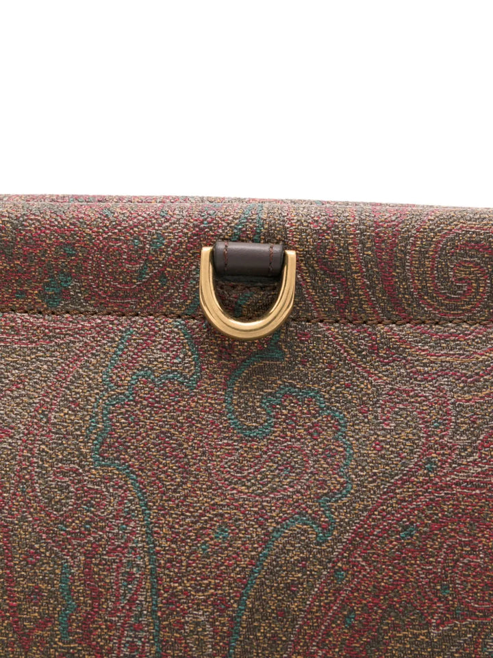 Etro Paisley Pattern Shoulder Bag — Same as shown — Size One Size — Top View