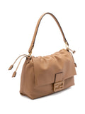 Fendi Large Mamma Baguette Logo Plaque Gathered Shoulder Bag — Same as shown — Size One Size — Back View