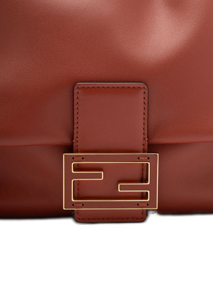 Fendi Medium Mamma Baguette Logo Plaque Shoulder Bag — Same as shown — Size One Size — Top View