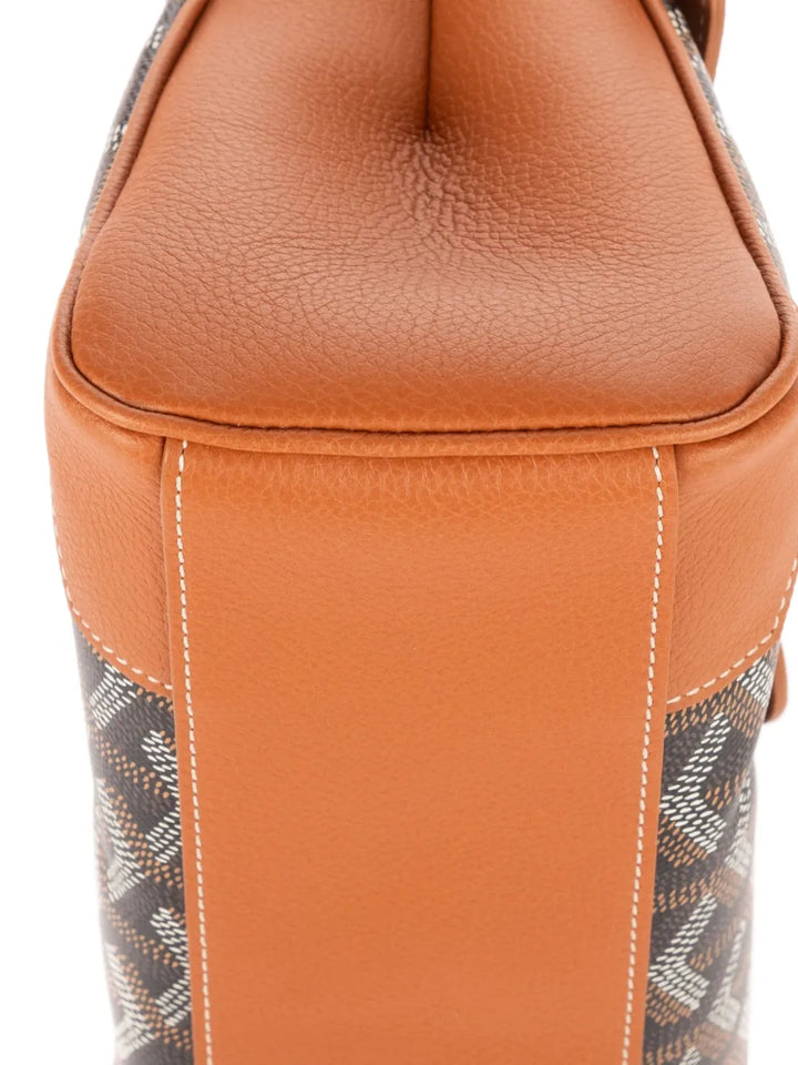 Goyard Pre Owned Leather Shoulder Bag — Same as shown — Size One Size — Top View