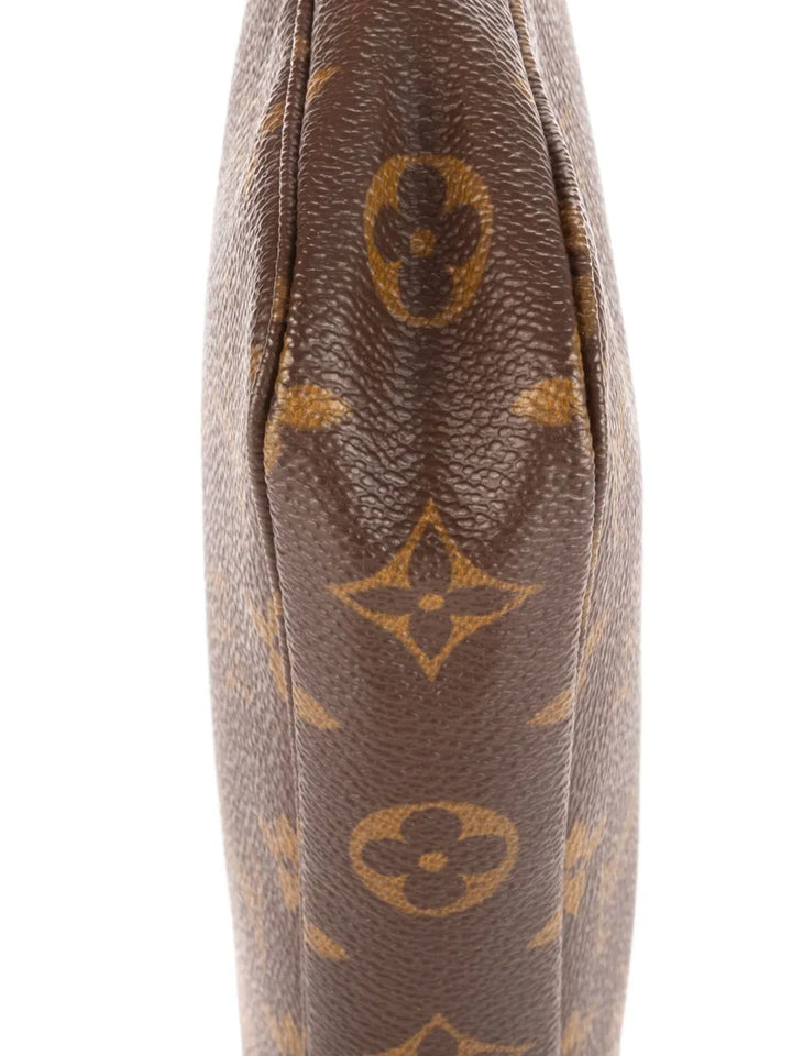 Louis Vuitton Pre Owned Pochette Accessoires Monogram Shoulder Bag — Same as shown — Size One Size — Detail View