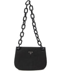 Prada Pre Owned Lucite Chain Strap Shoulder Bag — Same as shown — Size One Size — Side View