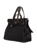 Hermes Pre Owned 2000 Leather Trim Shoulder Bag — Same as shown — Size One Size — Back View