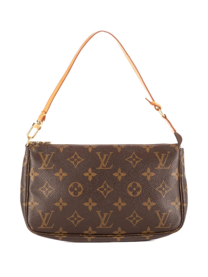 Louis Vuitton Pre Owned 2000S Monogram Canvas Shoulder Bag — Same as shown — Size One Size — Front View