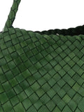 Dragon Diffusion Rosanna Woven Leather Shoulder Bag — Same as shown — Size One Size — Back View