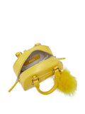 Diesel Mini Embossed Logo Pompom Embellished Shoulder Bag — Same as shown — Size One Size — Back View