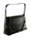 Givenchy Mini Voyou Buckle Strap Leather Shoulder Bag — Same as shown — Size One Size — Side View