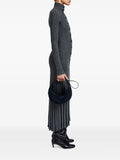 Proenza Schouler Slide Crescent Shaped Suede Shoulder Bag — Same as shown — Size One Size — Side View