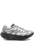 adidas Adizero Aruku Lace-Up Sneakers — Silver — Size US M 6.5 - US W 8 — Front View