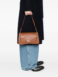 Coccinelle Medium C Me Leather Curved Shoulder Bag — Same as shown — Size One Size — Side View