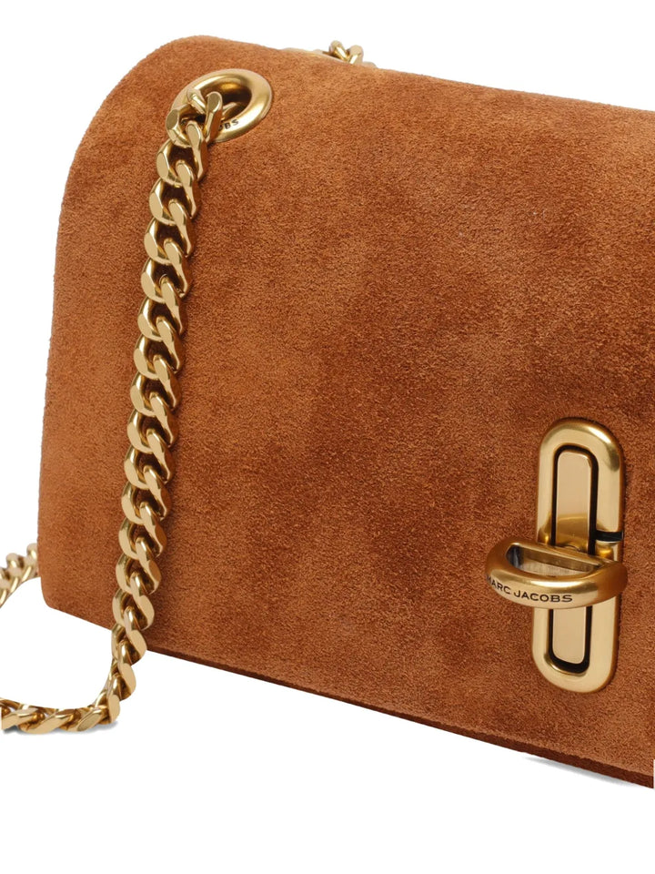 Marc Jacobs Mini The Dual Chain Suede Shoulder Bag — Same as shown — Size One Size — Top View