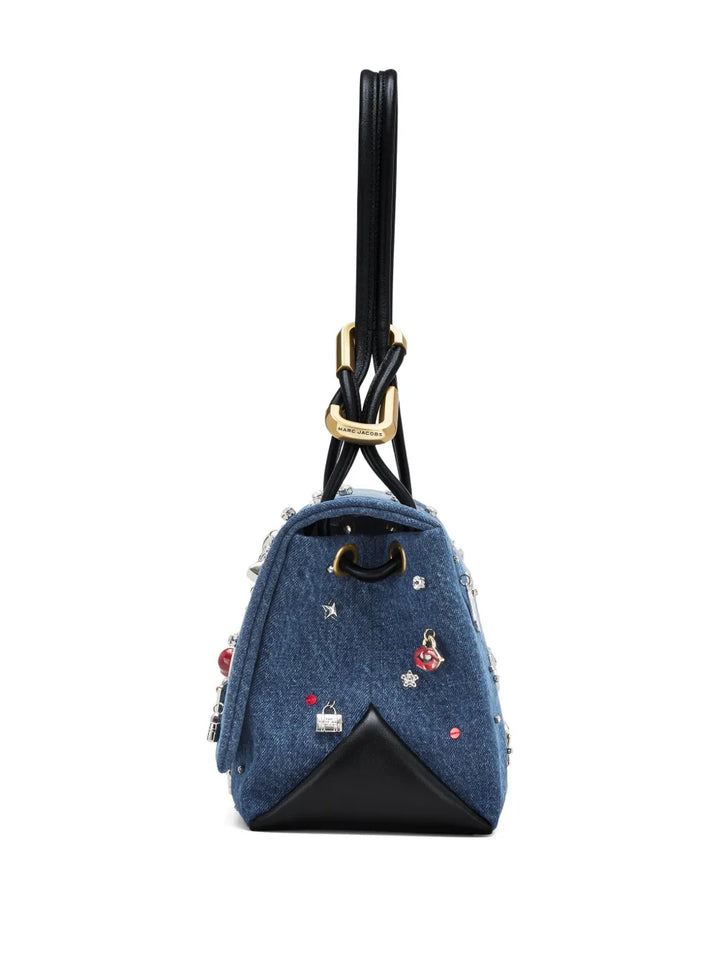 Marc Jacobs Large Dual Denim Shoulder Bag — Same as shown — Size One Size — Detail View