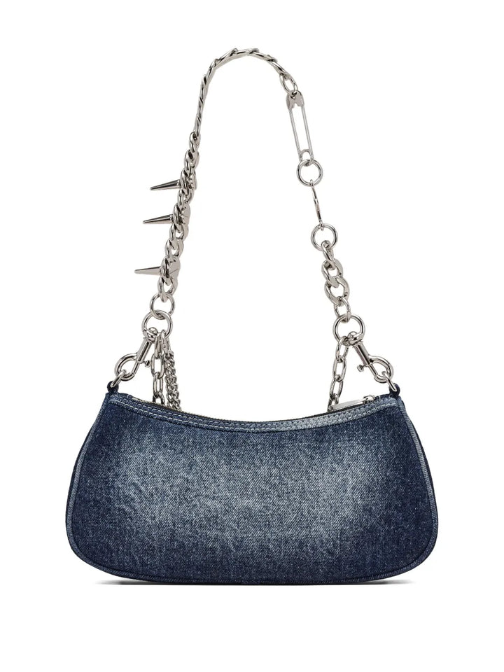 Marc Jacobs Denim Charm Shoulder Bag — Same as shown — Size One Size — Back View