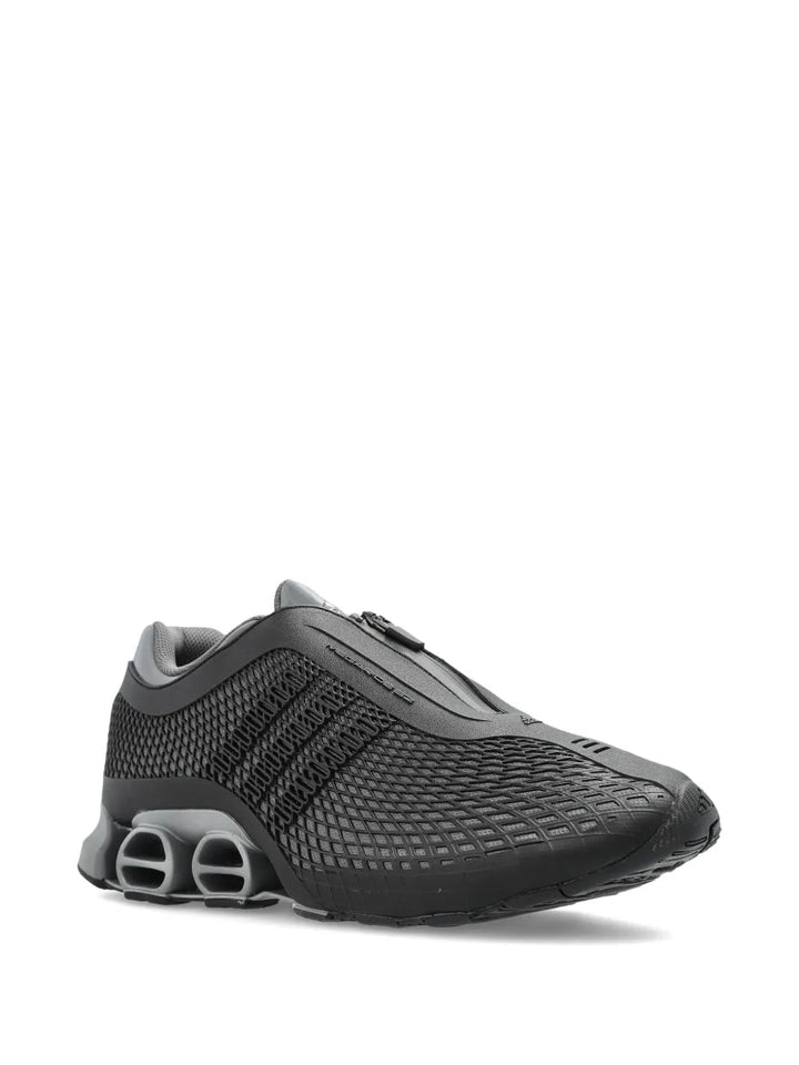 adidas Megaride S2 Zip-Up Sneakers — Grey — Size US M 10 - US W 11.5 — Side View