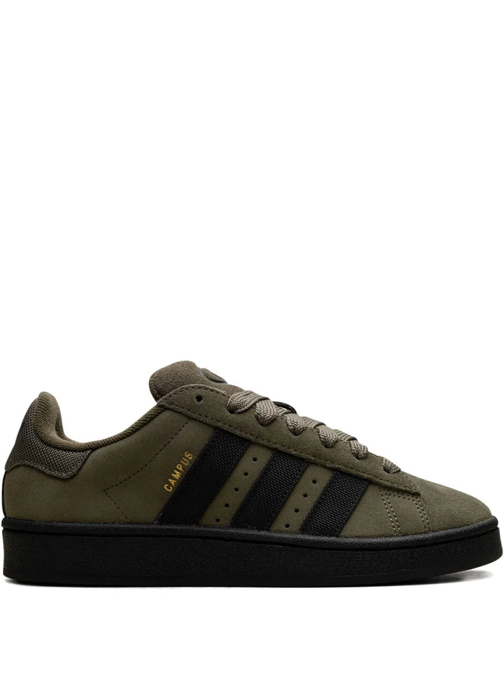 adidas Campus 00S Olive Strata Sneakers — Olive Green — Size US M 9 - US W 10.5 — Front View