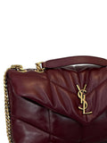 Saint Laurent Toy Puffer Quilted Chain Strap Shoulder Bag — Same as shown — Size One Size — Side View