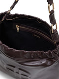 Anine Bing Kate Logo Embossed Shoulder Bag — Same as shown — Size One Size — Top View