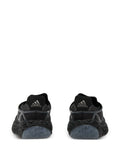 adidas Zponge Flux Cross-Strap Sneakers — Black — Size US M 3.5 - US W 5 — Back View