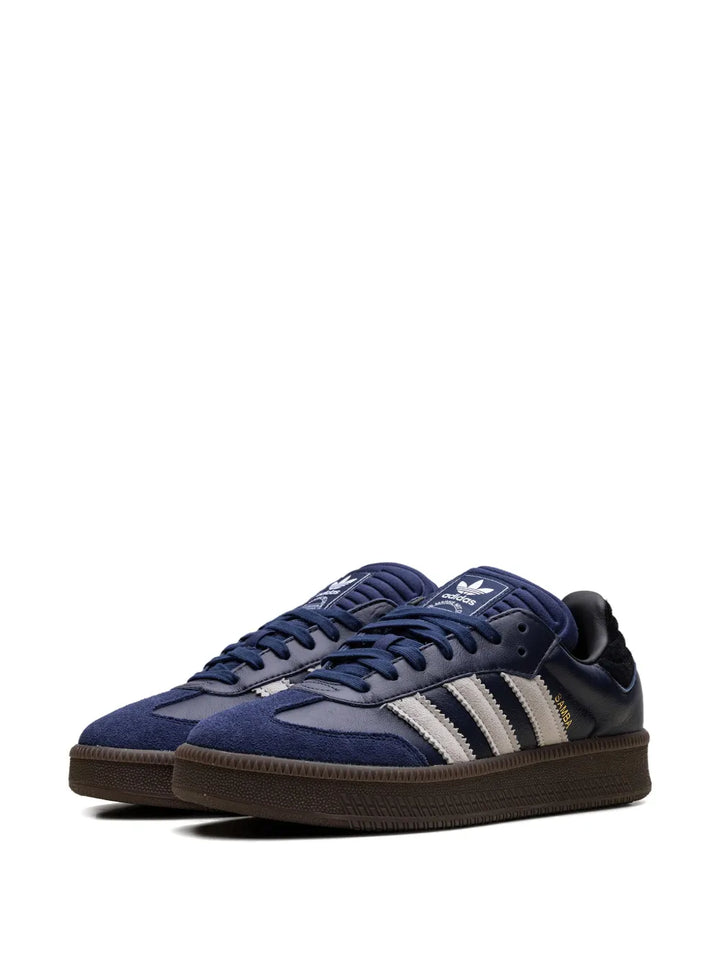 adidas Samba Xlg Dark Blue Sneakers — Dark Blue — Size US M 9 - US W 10.5 — Top View
