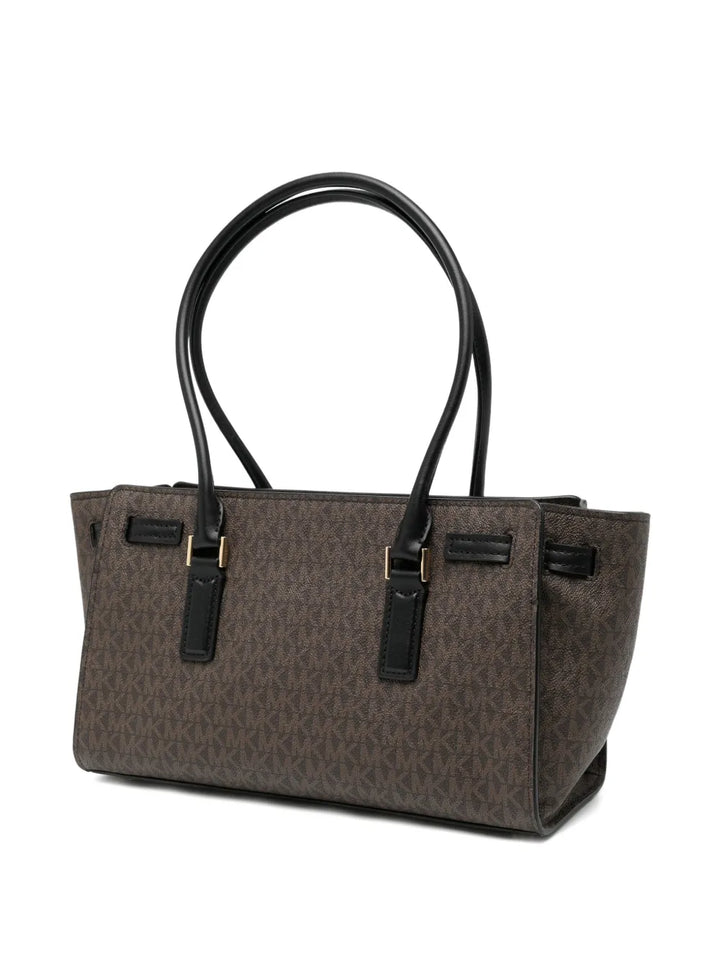 Michael Kors Small Hamilton Moderne Shoulder Bag — Same as shown — Size One Size — Back View