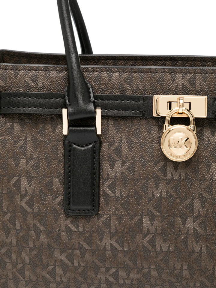 Michael Kors Small Hamilton Moderne Shoulder Bag — Same as shown — Size One Size — Top View