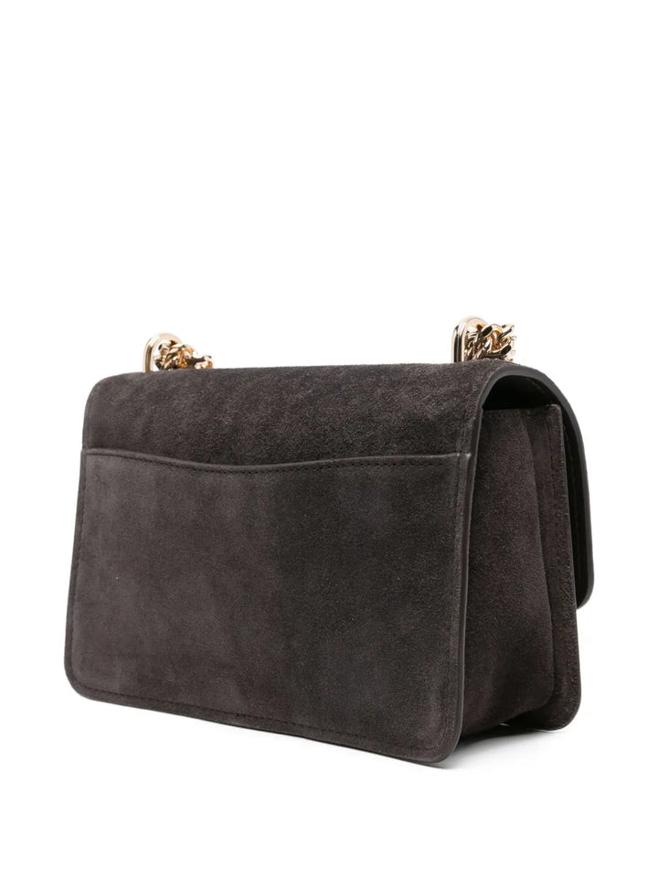 Michael Kors Claire Suede Shoulder Bag — Same as shown — Size One Size — Back View