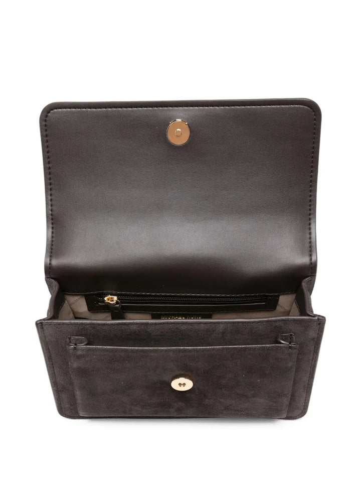Michael Kors Claire Suede Shoulder Bag — Same as shown — Size One Size — Detail View