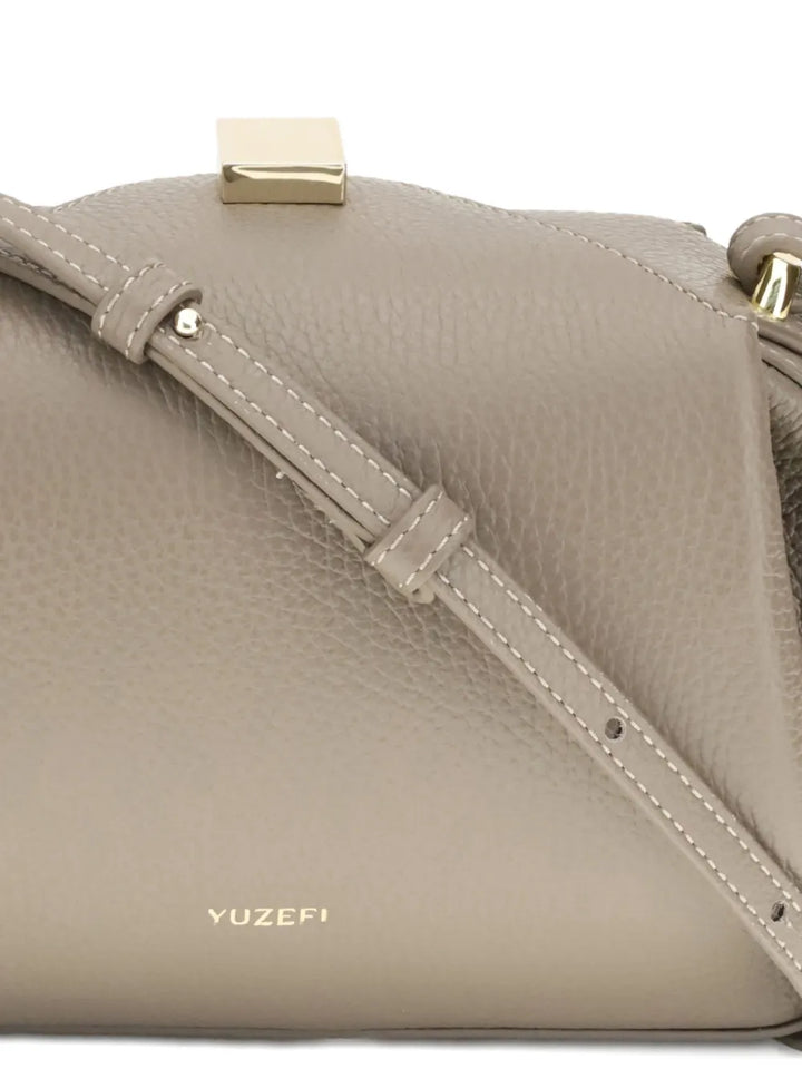 Yuzefi Small Oyster Pleated Magnet Closure Shoulder Bag — Same as shown — Size One Size — Top View
