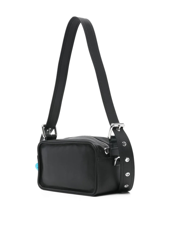 Patrizia Pepe Logo Embossed Shoulder Bag — Same as shown — Size One Size — Side View